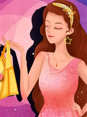 美女疾跑