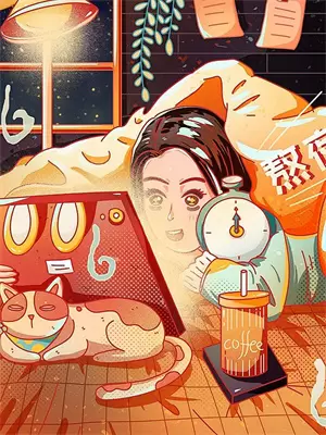 对月眠